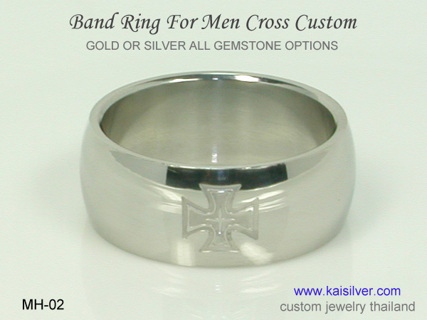 men's band gold or silver