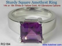 amethyst ring for men
