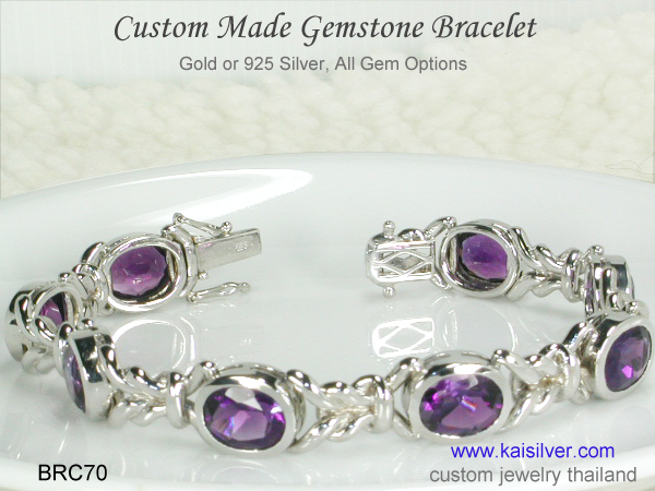 big amethyst bracelet 