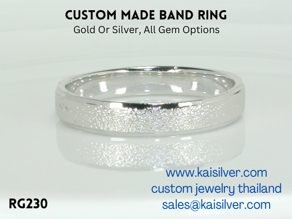 men's ring plain no gemstone
