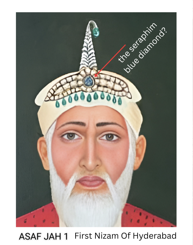nizam seraphim blue diamond